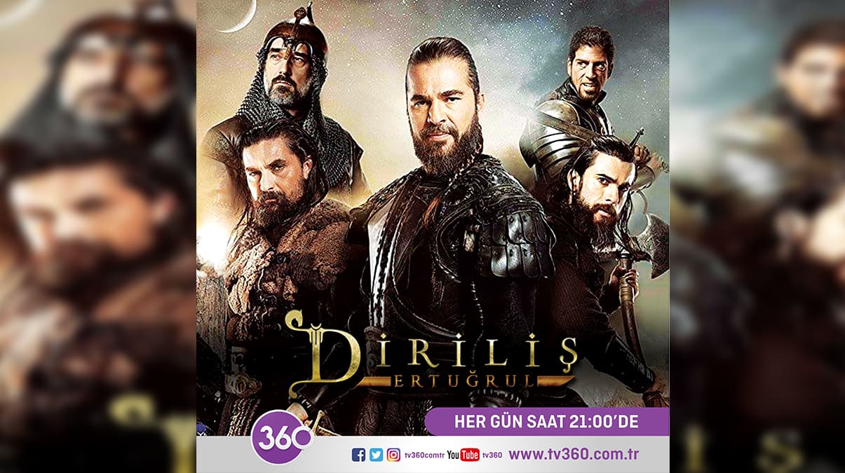 Dirili� Ertu�rul, her g�n 21:00'de 360'ta