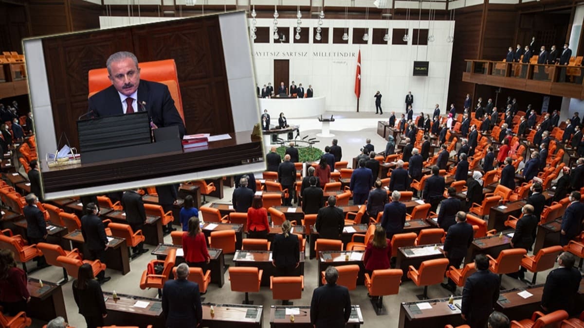 Meclis'te 23 Nisan zel oturumu... ''Kllerinden yeniden doan Trkiye imdi daha gldr''