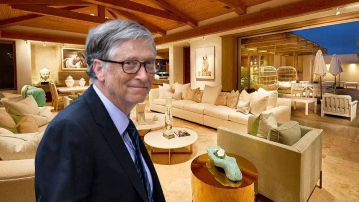 Bill Gates'in 43 milyon dolarlk karantina evi ilk kez grntlendi