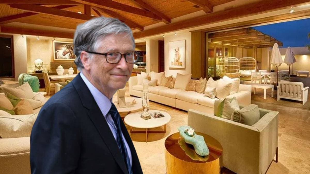 Bill Gates'in 43 milyon dolarl�k karantina evi ilk kez g�r�nt�lendi