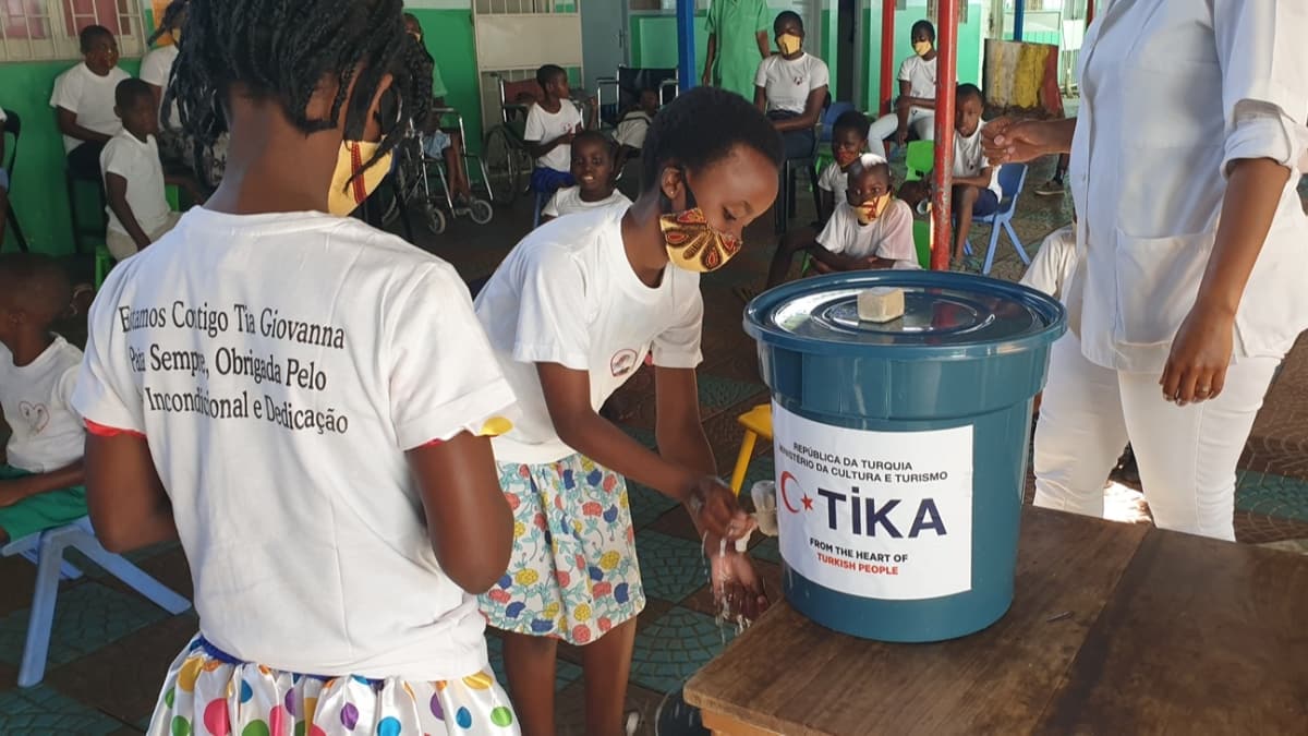 Trkiye'den Mozambik'e Kovid-19'la mcadelede destek