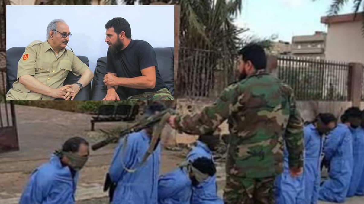 DEA� y�ntemleri kullanan Hafter'in infazc�s� militan ar�yor