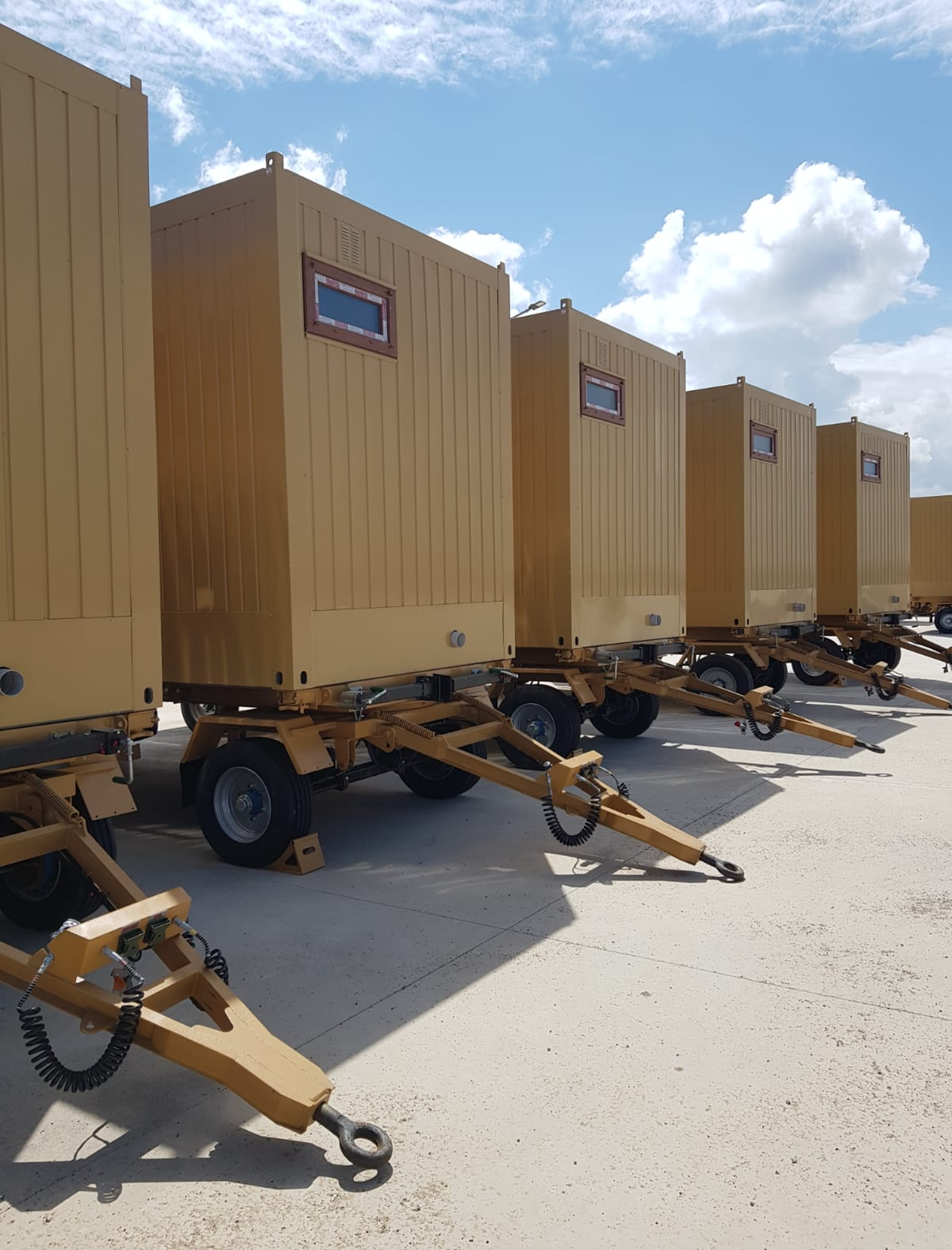 MSB: Suriye'nin kuzeyindeki birliklerimiz mobil banyo ve tuvalet �niteleri kullan�yor