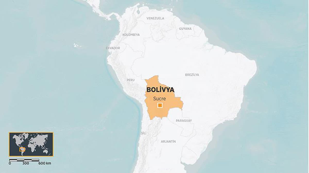Bolivya'da askeri u�ak d��t�: 4'� �spanyol 6 �l�