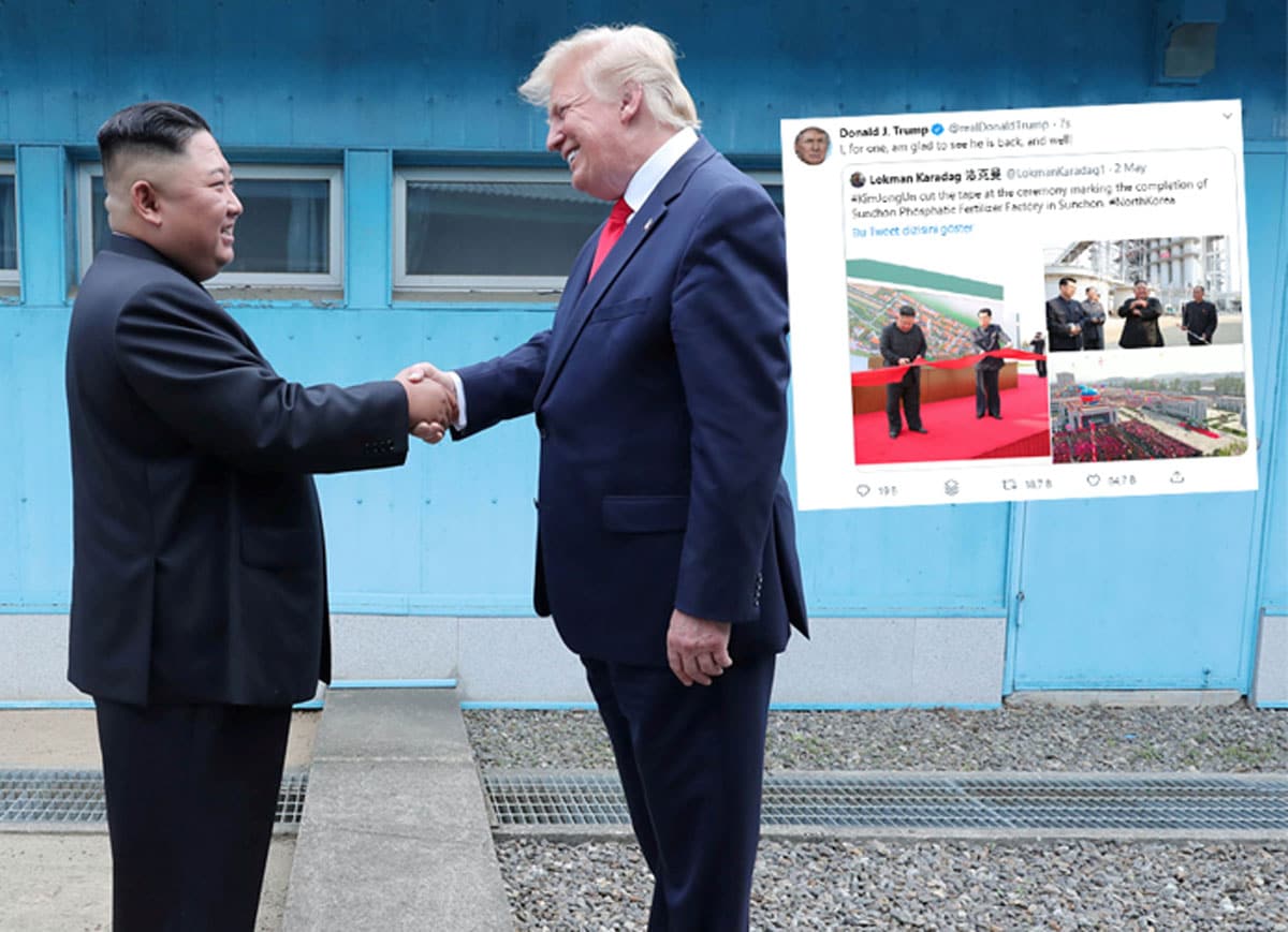 Trump'tan Kim Jong-un a��klamas�