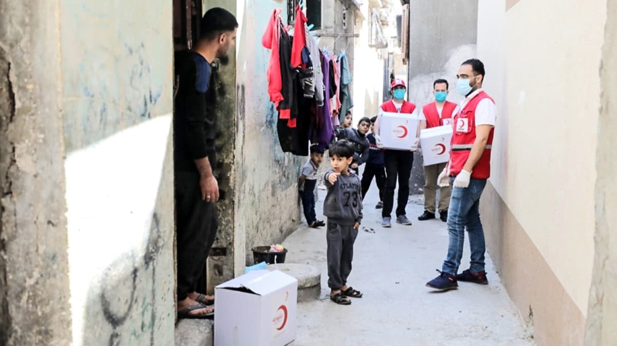 Kzlay'dan Gazze'ye ramazan yardm