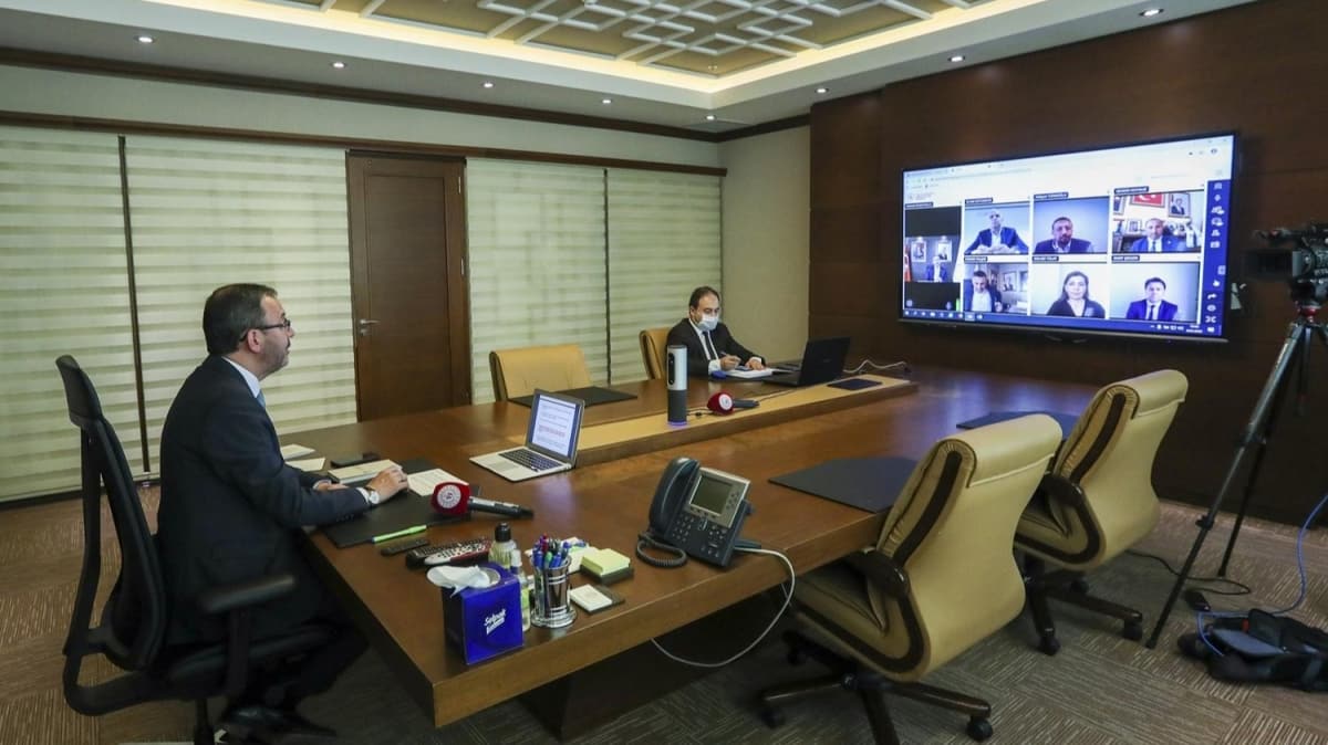 Bakan Kasapolu federasyon bakanlaryla grt