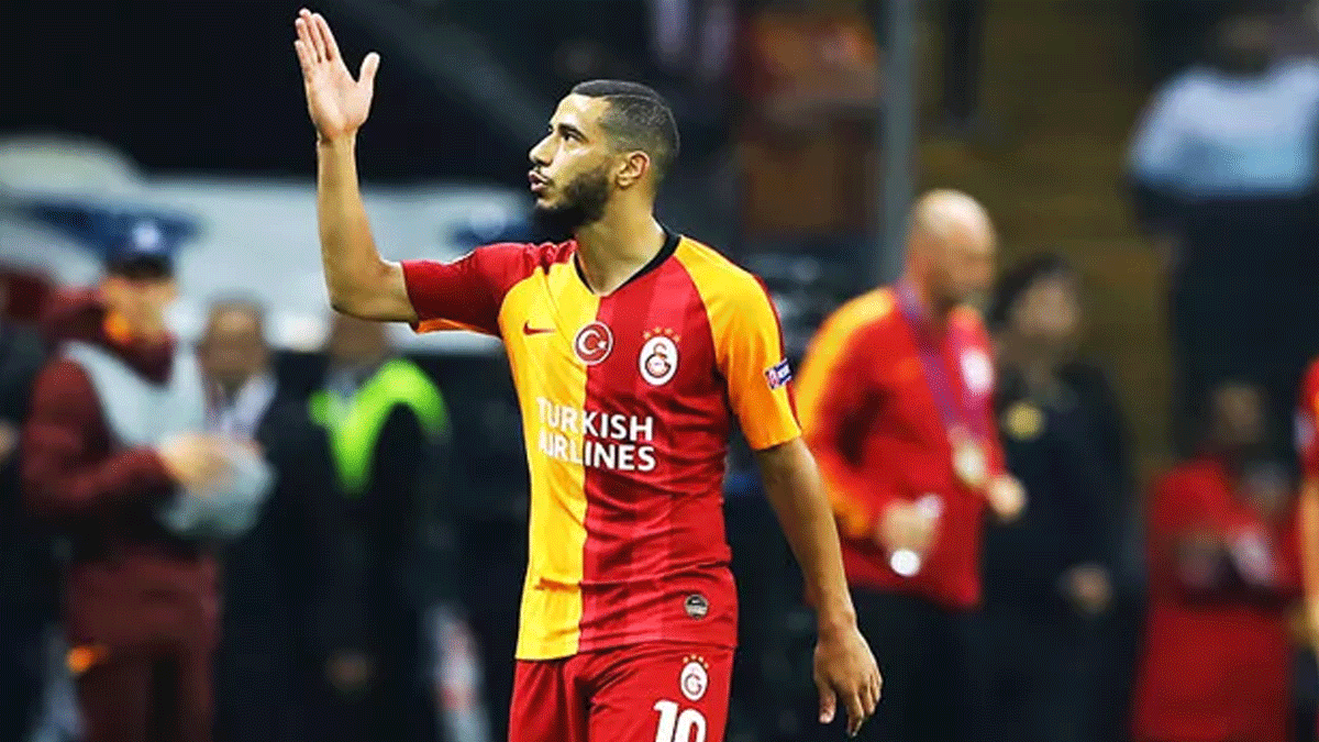 Belhanda ile Galatasaray taraftar� aras�nda ilgin� tart��ma!