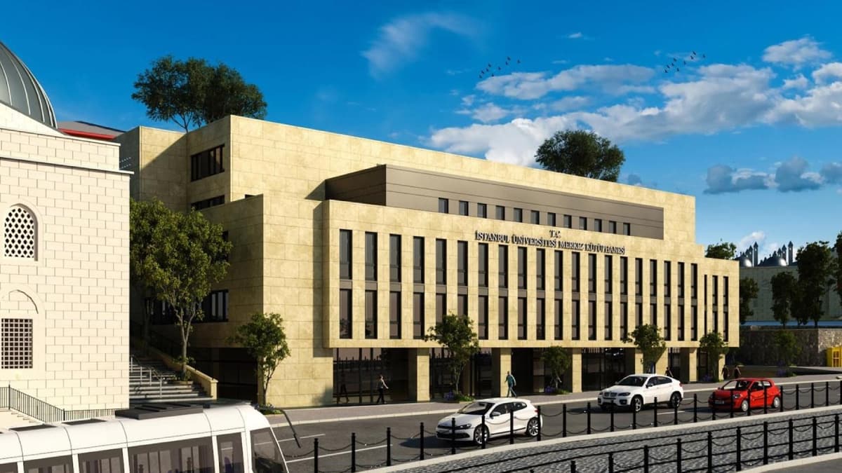 �stanbul �niversitesi'nin merkez k�t�phanesi yenileniyor: Bu y�l sonuna kadar tamamlanacak