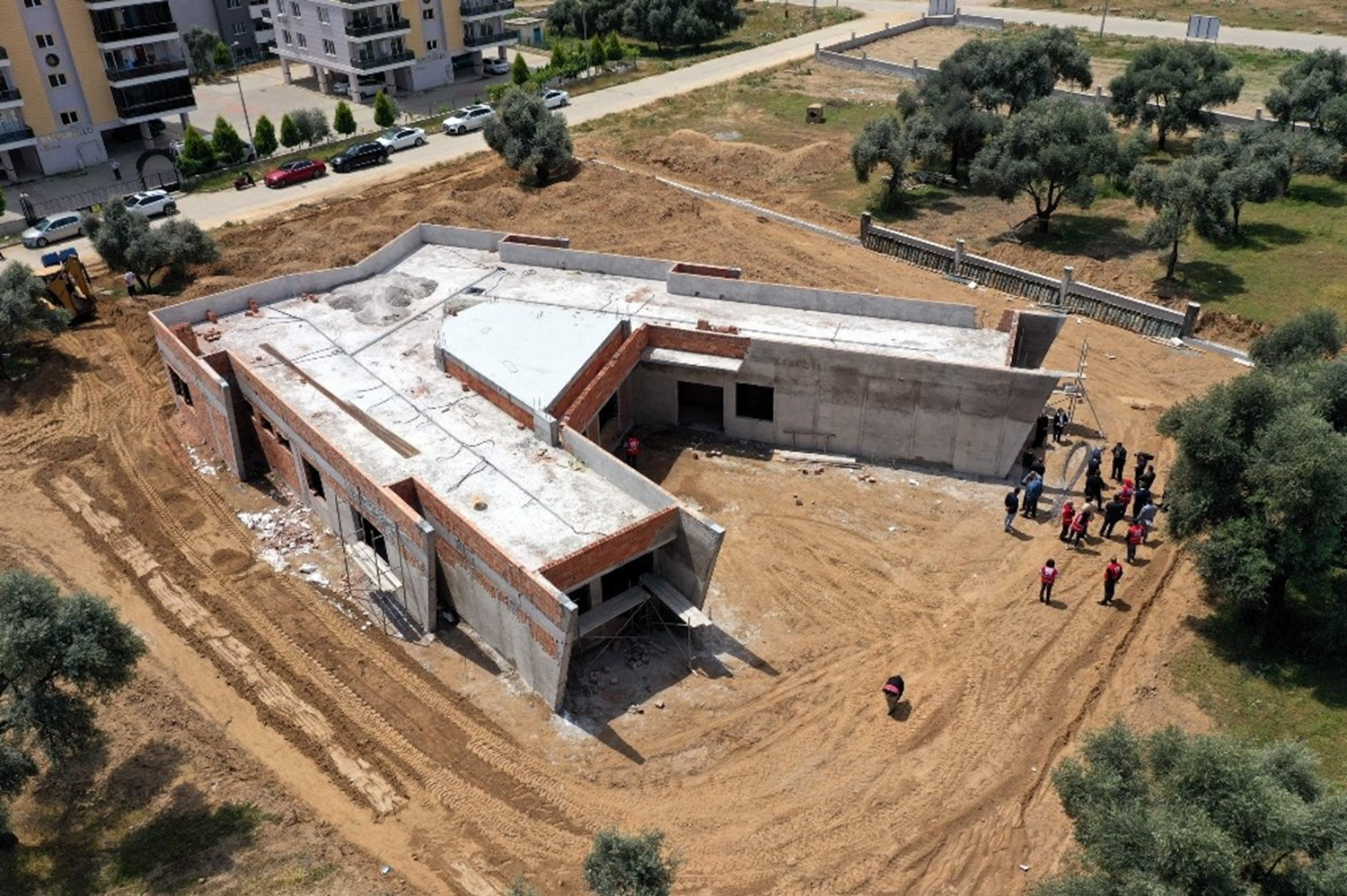 T�rk K�z�lay�'n�n Nazilli'deki ilk anaokulu tamamlan�yor