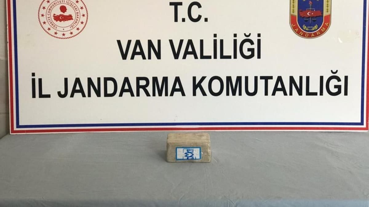 Van'da bir kilo uyuturucu  ele geirildi 