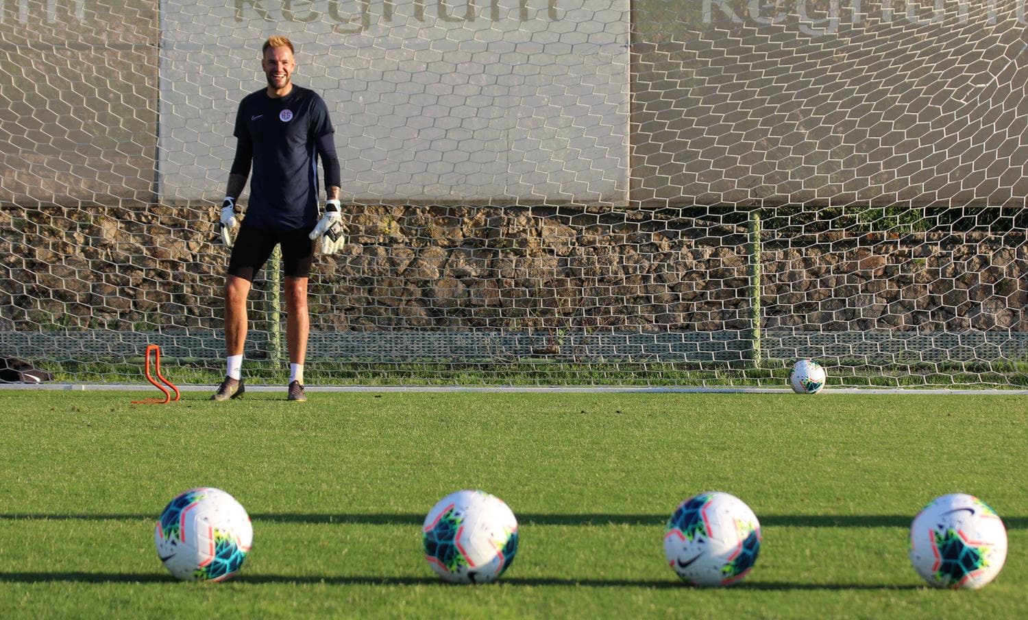 Antalyaspor gruplar halinde �al��t�