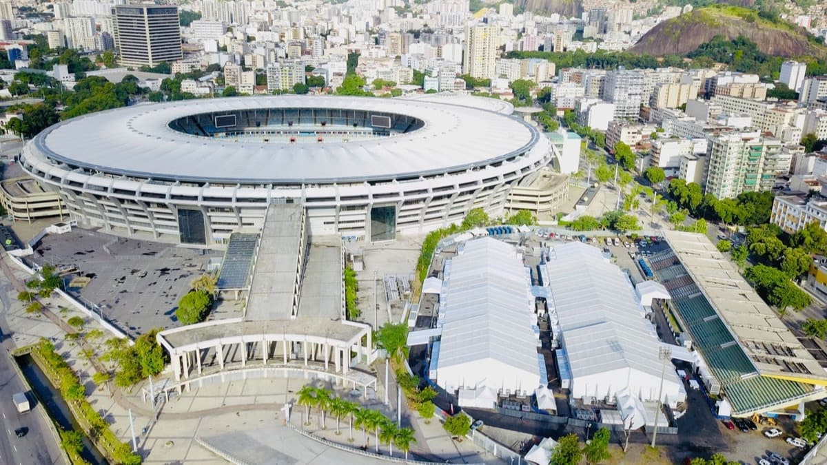 Brezilya'daki nl Maracana Stad hastaneye dntrld