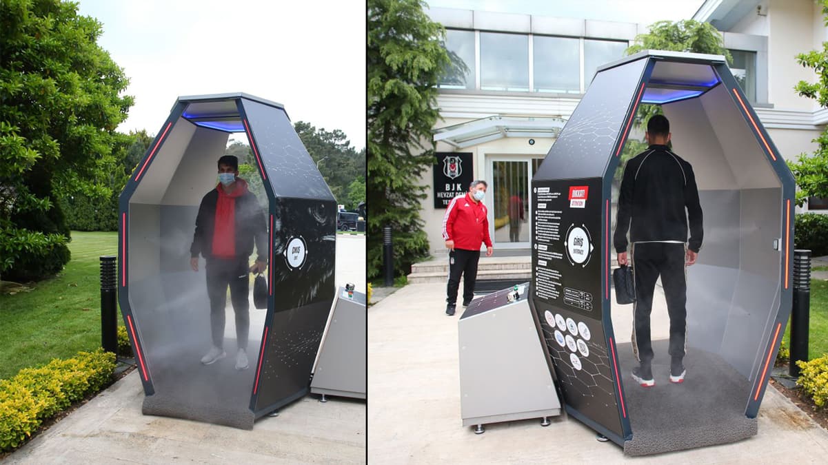 Avrupa Be�ikta�'�n korona �nlemini konu�uyor