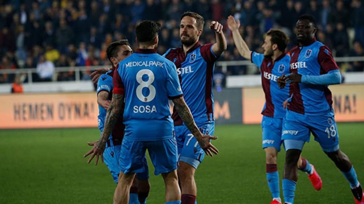 Trabzonspor'un hcumcularndan gol yamuru