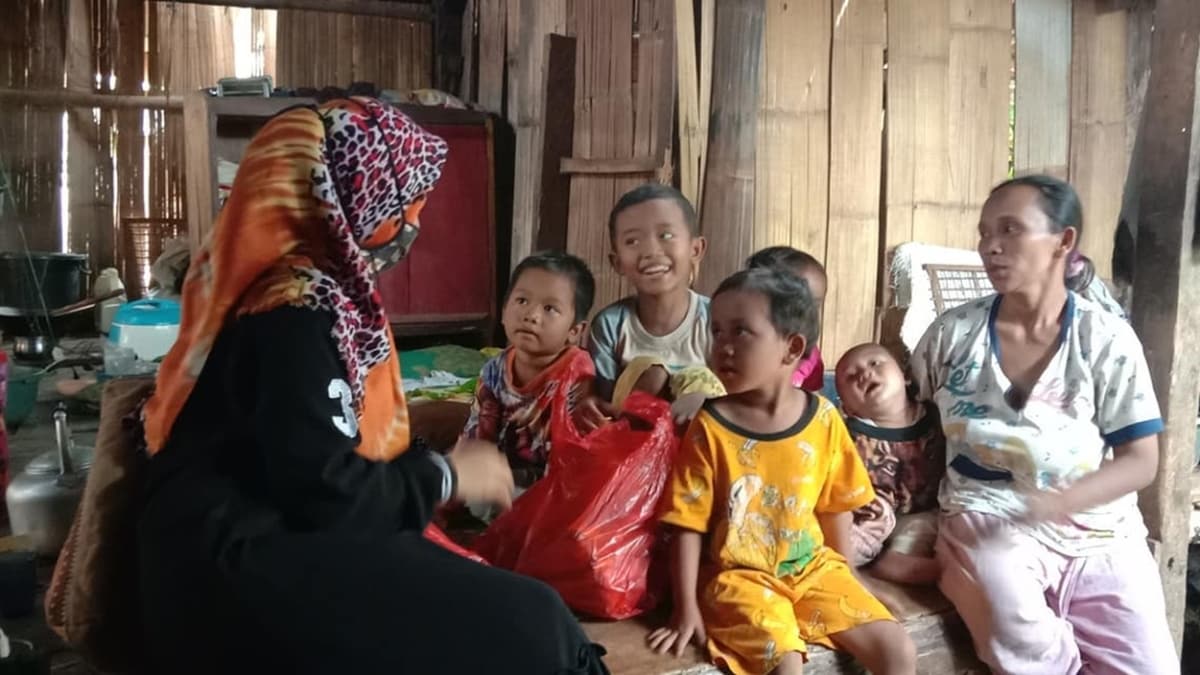 Avustralyal Trklerden Endonezya'daki ihtiya sahiplerine yardm