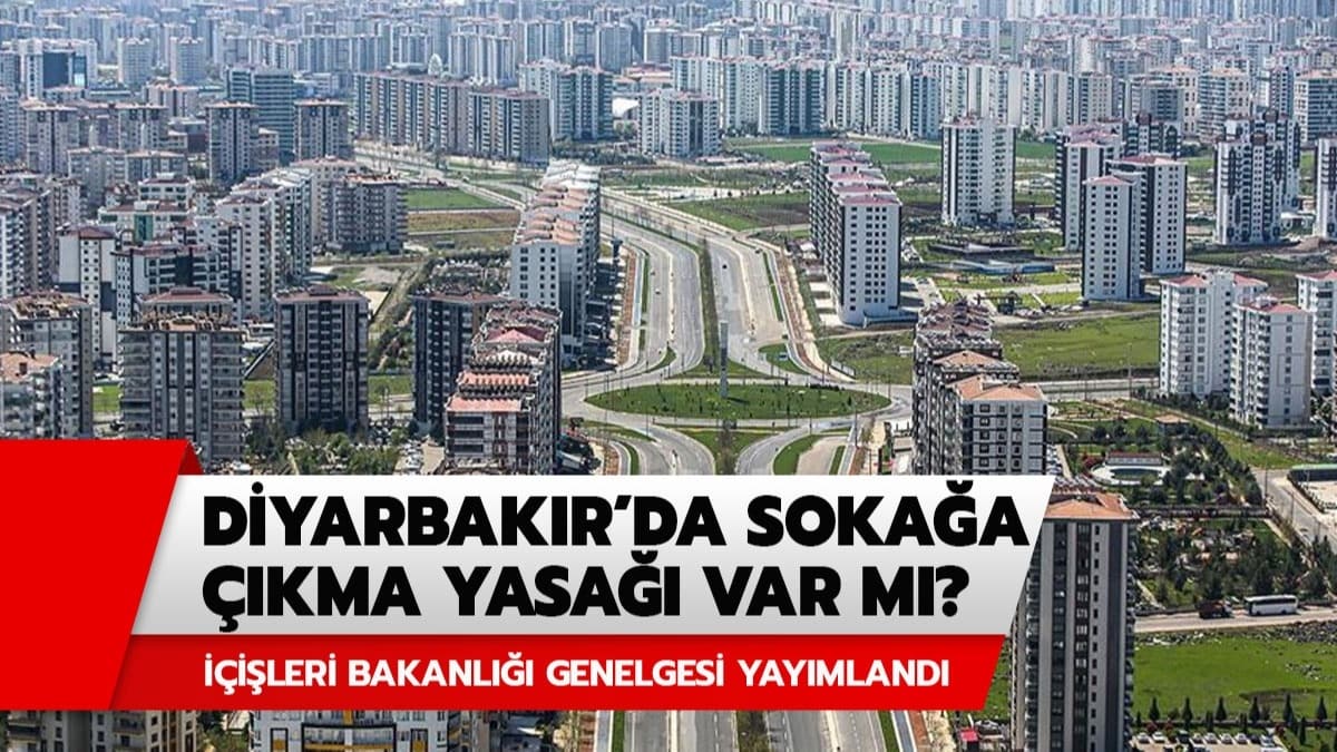 Diyarbakr'da sokaa kma yasa var m? Diyarbakr Valilii'den son dakika aklama! te sokaa kma yasa kalkan iller