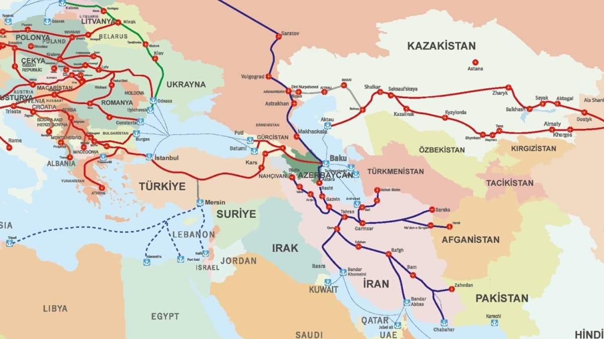 Bak-Tiflis-Kars demir yolu hattnn kapasitesi artrld