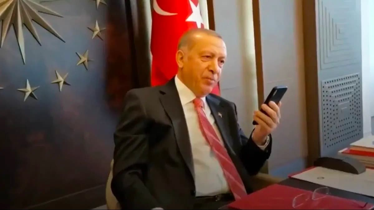 Cumhurbakan Erdoan, Milli Dayanma Kampanyas'na yzn gnderen vatandala grt 