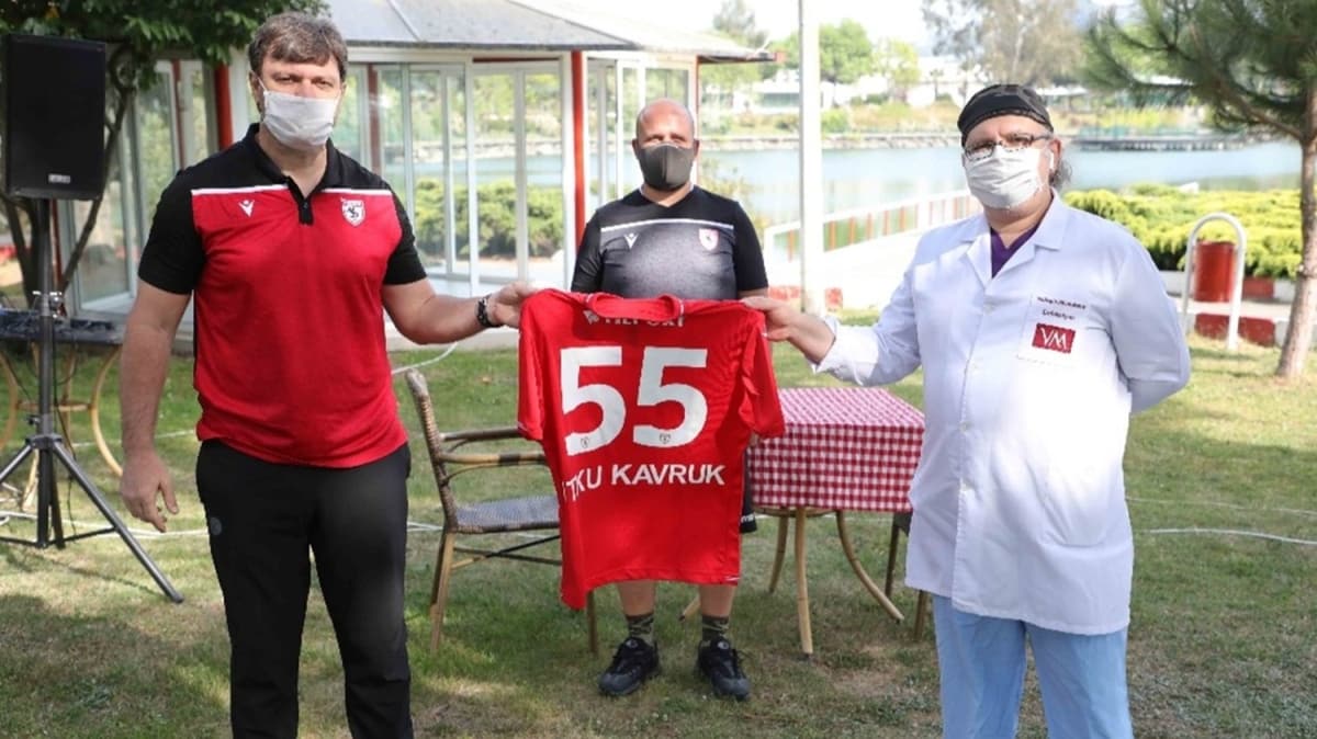 Samsunspor tm ekibiyle koronavirs semineri yapt