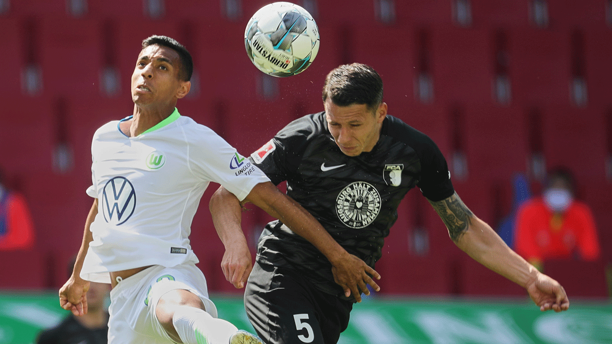 Augsburg Wolfsburg ma��nda 3 puan son dakikada geldi