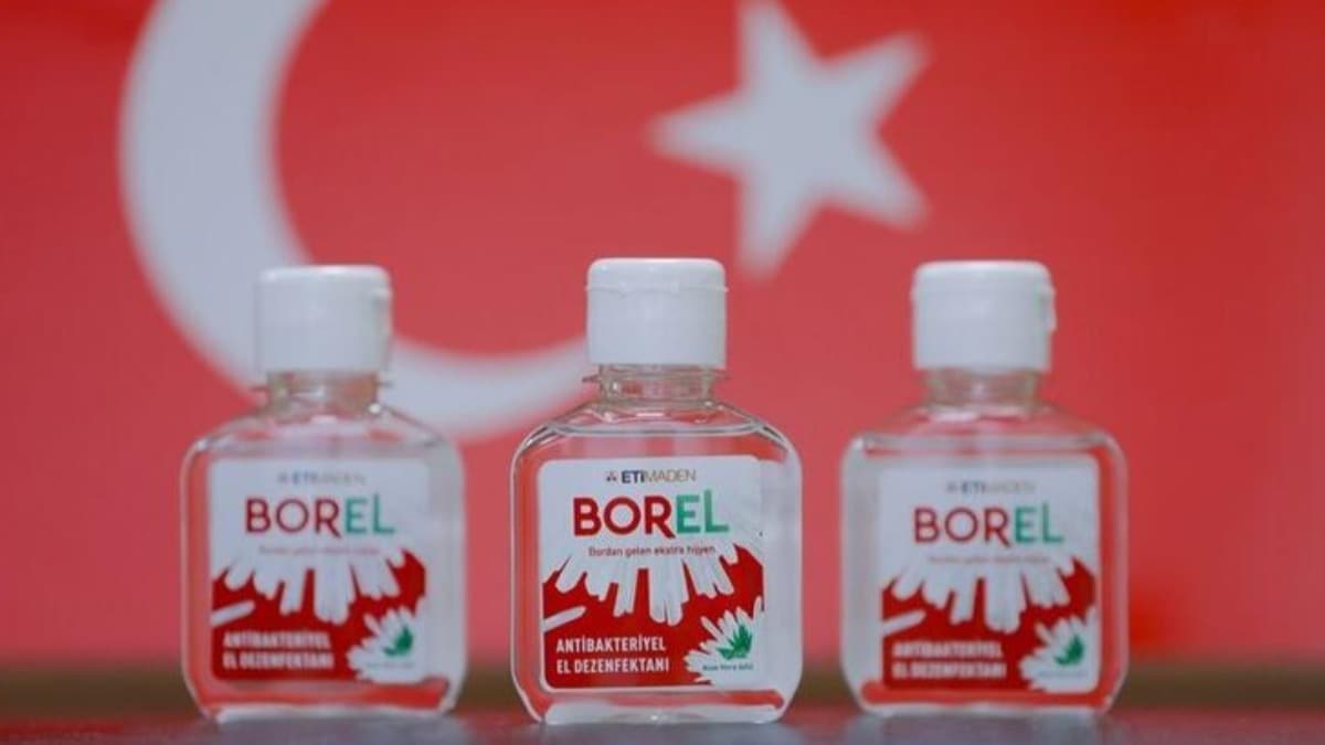 Trkiye'nin el dezenfektan 'Borel': Sat 4 milyon ieye yaklat