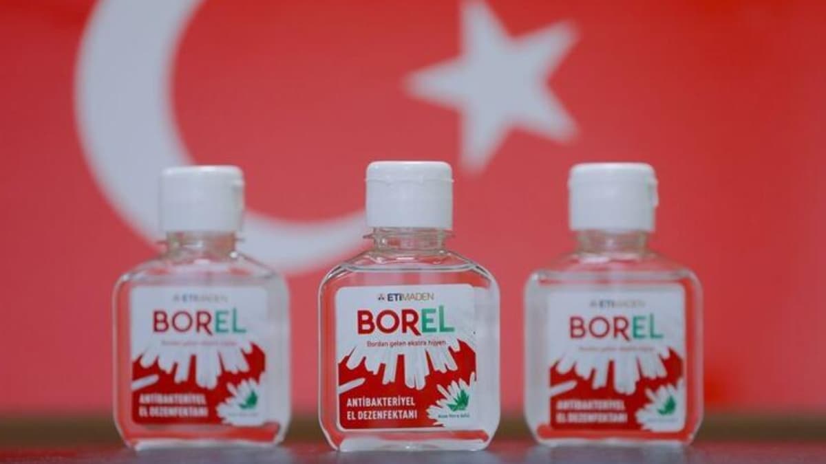 T�rkiye'nin el dezenfektan� 'Borel': Sat��� 4 milyona yakla�t�