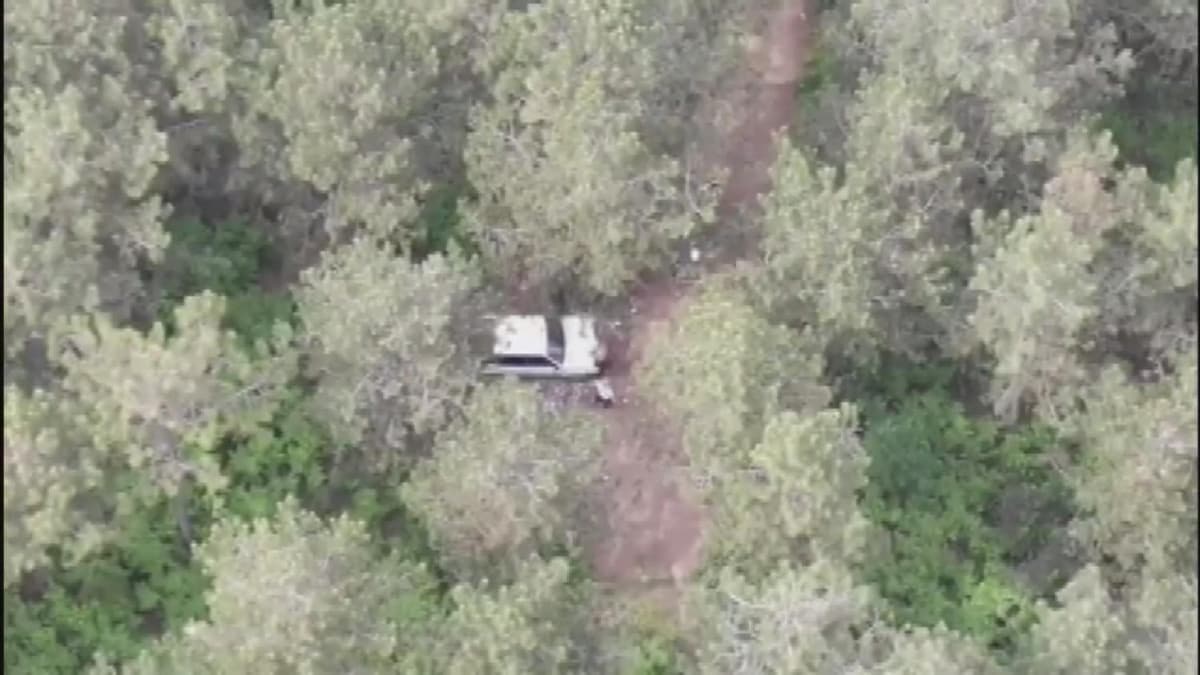 Sultanbeyli'de ormanda piknik yapan 2 kii drone ile tespit edildi