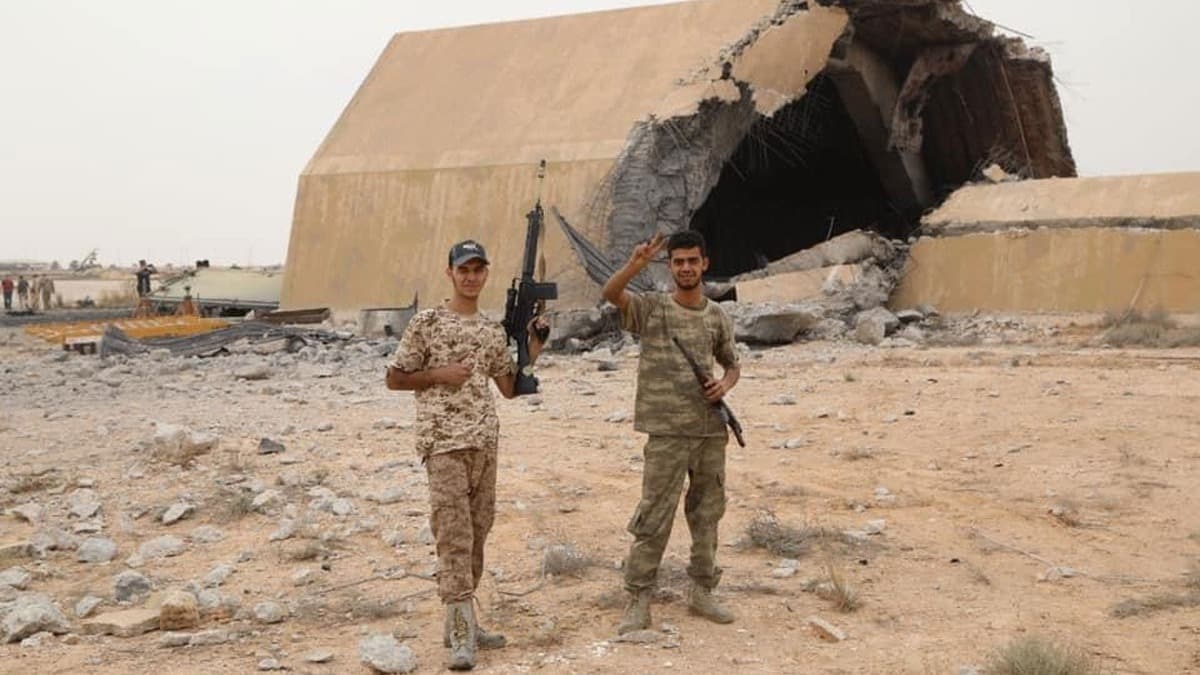 Libya hkmetinin Vatiyye ss'n Hafter milislerinden geri almas dnya basnnda