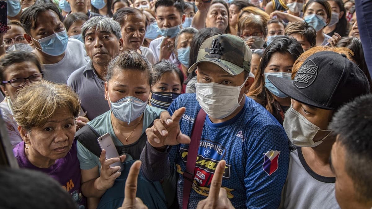 Filipinler'de vaka says 13 bini geti 