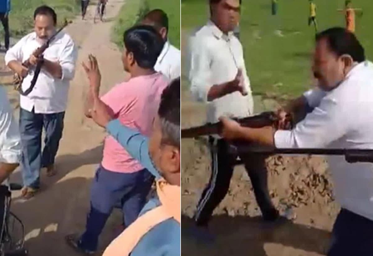 Hindistan'da deh�et! Politikac� ve o�lu herkesin g�z� �n�nde infaz edildi