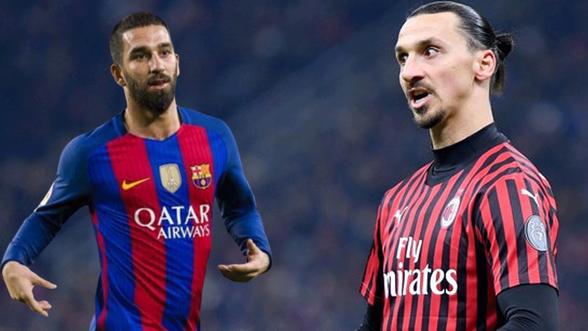 Arda ve Ibrahimovic d�nyaca �nl�  kul�pde bulu�uyor