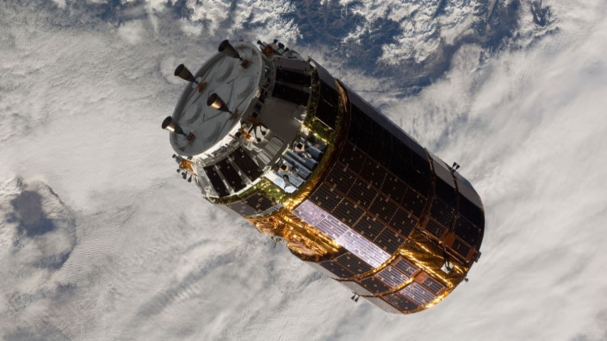 Japon uzay mekii ''Kounotori'' son grevi iin Uluslararas Uzay stasyonu'na frlatld 