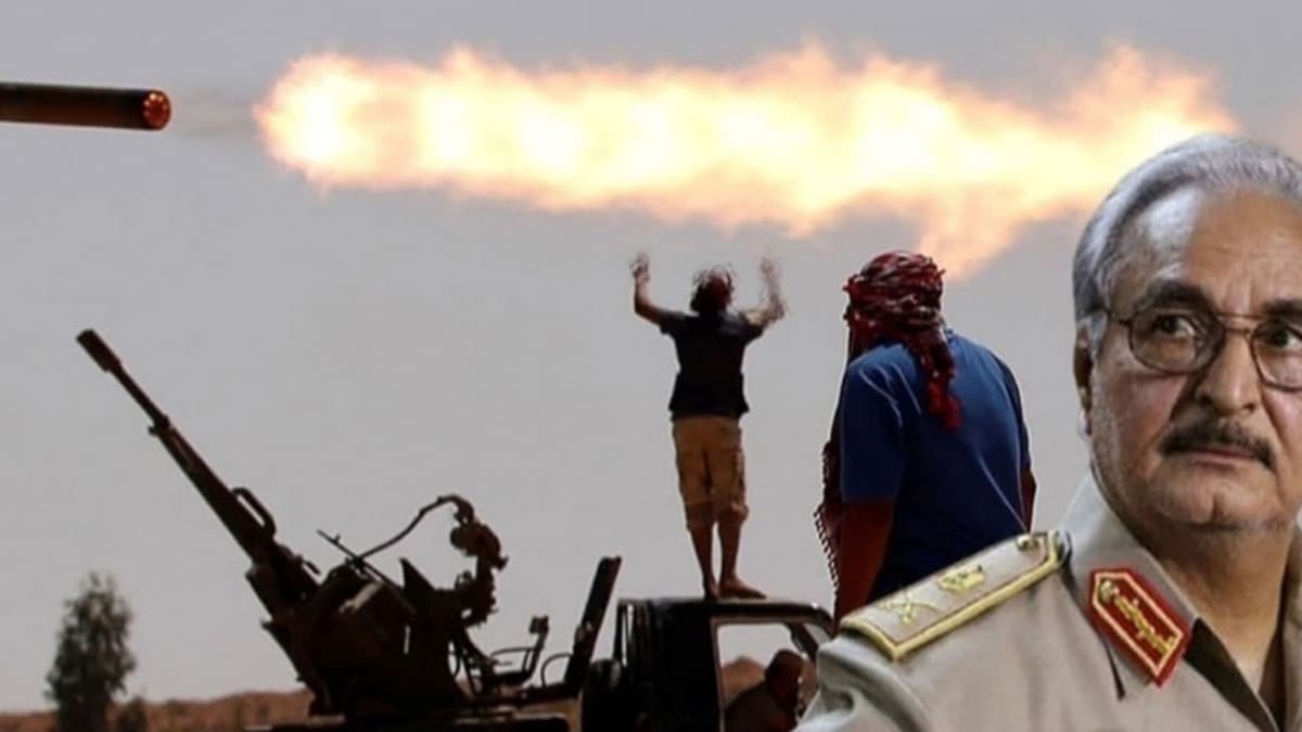 Rusya ve BAE Libya'da keye skt! Hafter'e binlerce ton silah balarna dert at