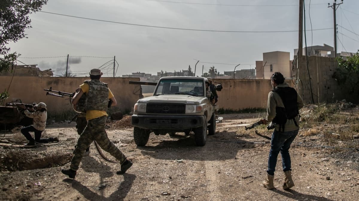 Libya ordusundan Terhune'deki sivillere ar: atma blgelerinden uzak durun