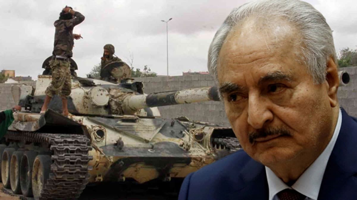 Libya'da Kaddafi yanllarndan, Hafter ile ayrlk mesaj