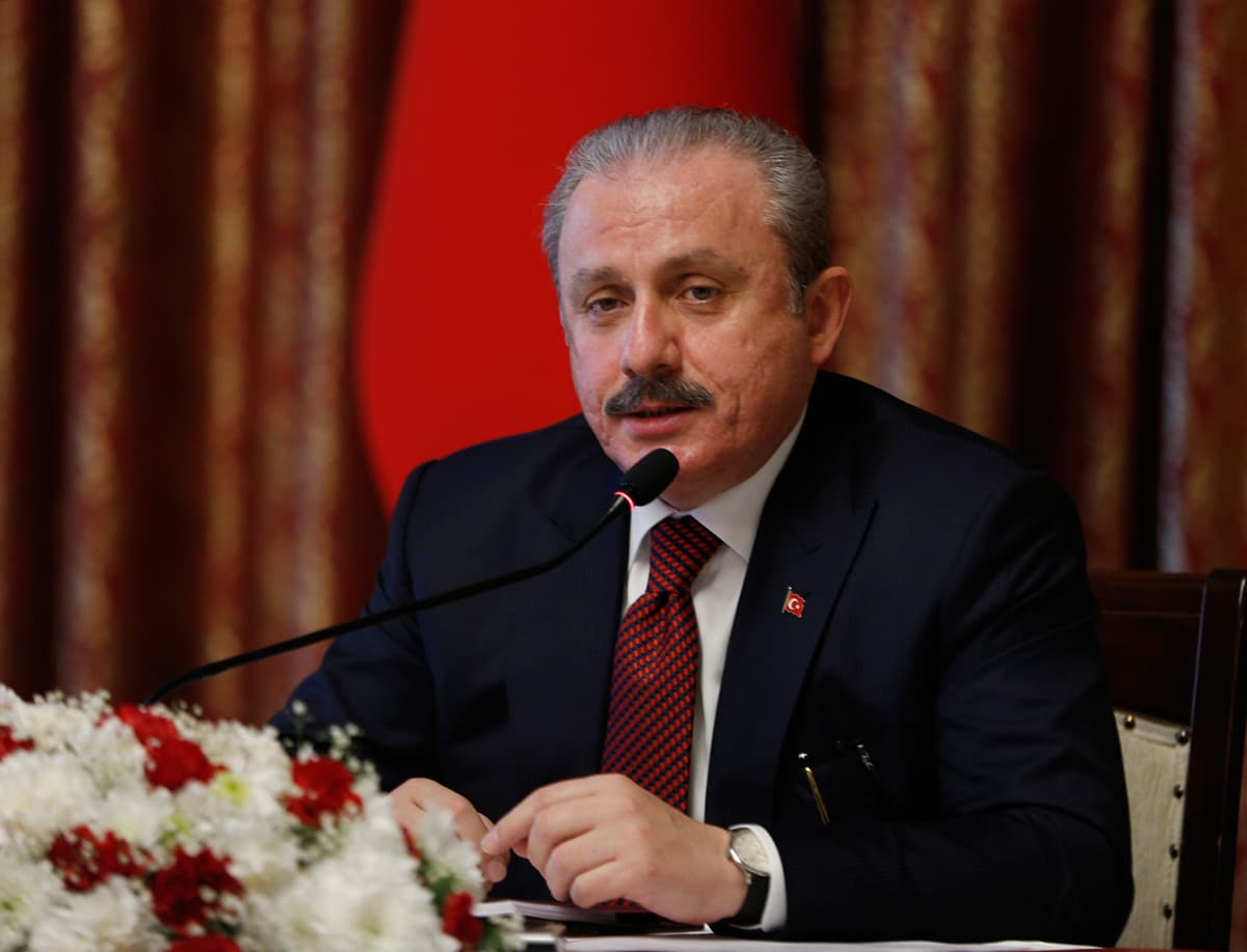 TBMM Ba�kan� �entop'tan ele�tirilere cevap