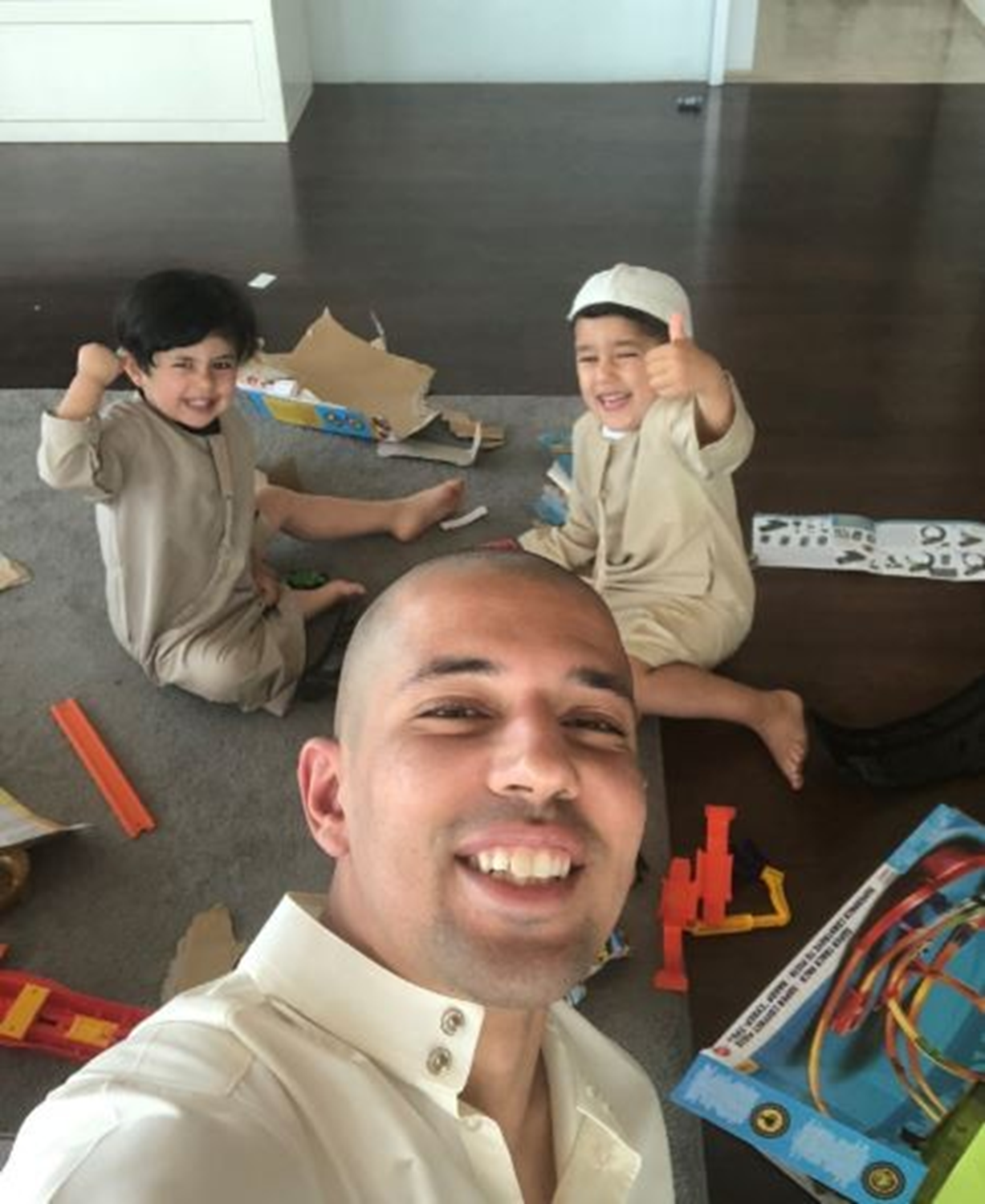 Feghouli 3. kez baba oldu