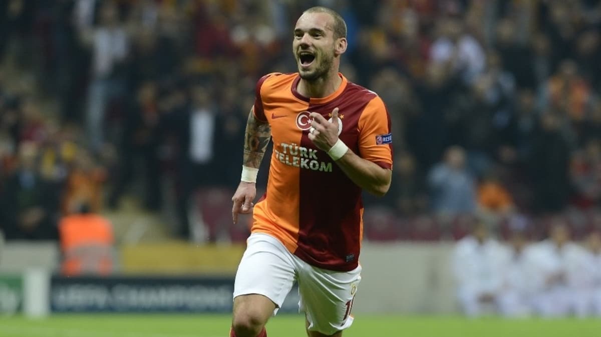 Sneijder Galatasaray'a dnyor