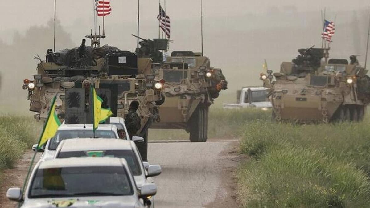 ABD ordusu Trump'a ramen Suriye'ye yerleiyor