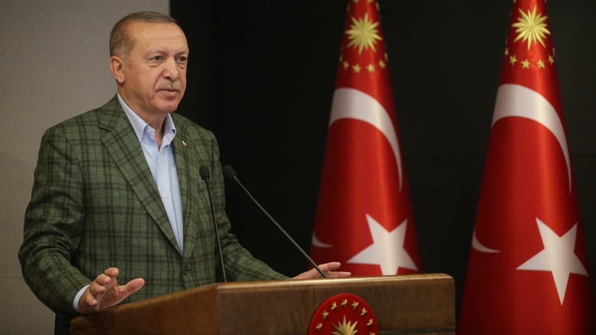 Cumhurbakan Erdoan'dan ''Fatih Sondaj Gemisi'' paylam