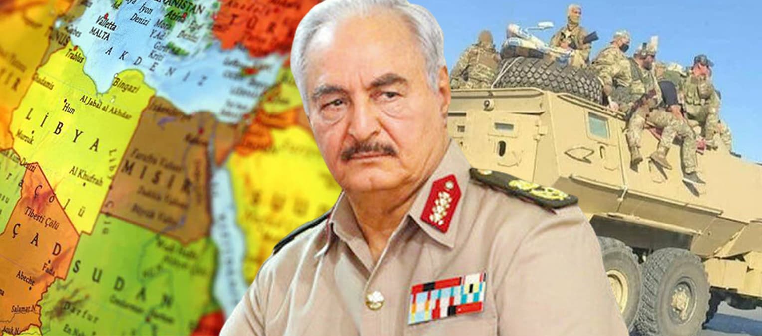 T�rk gemilerine sald�racakt�, al�ak plan komediye d�n��t�: Darbeci Hafter fena �uvallad�