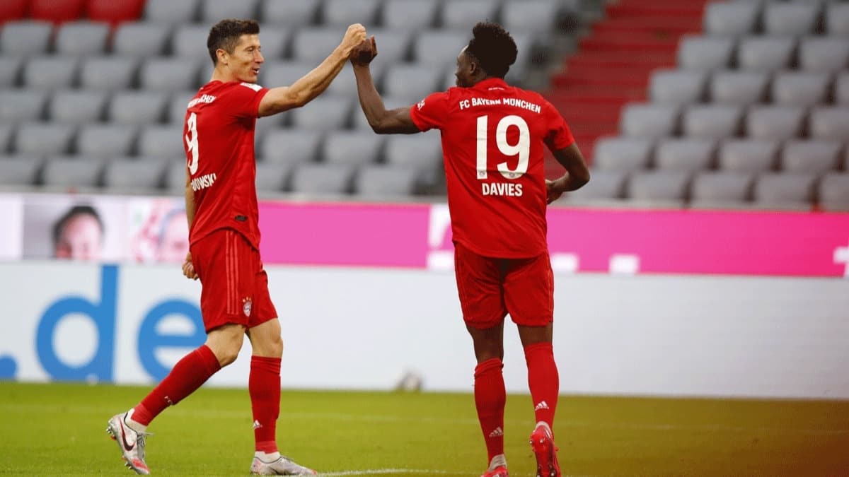 Bayern Mnih farkl kazand! Ma sonucu: Bayern Mnih 5-0 Fortuna Dsseldorf