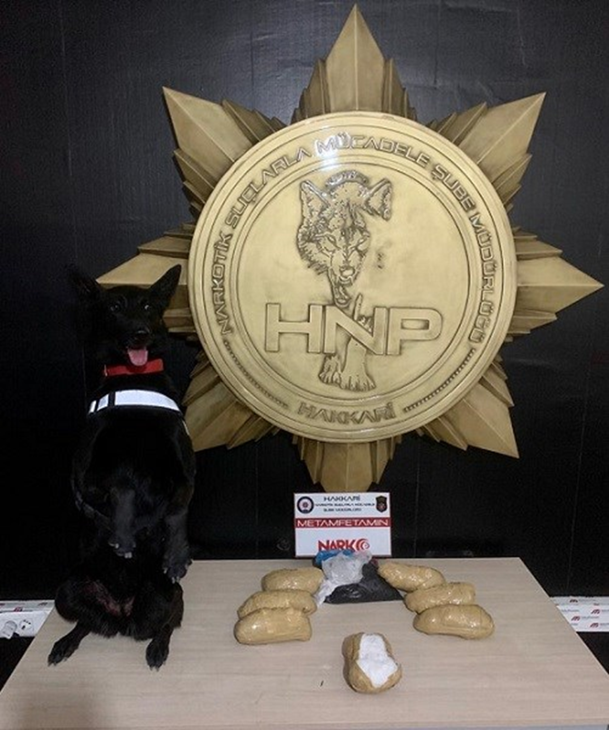 Hakkari'de 8 kilo 800 gram sentetik uyu�turucu ele ge�irildi