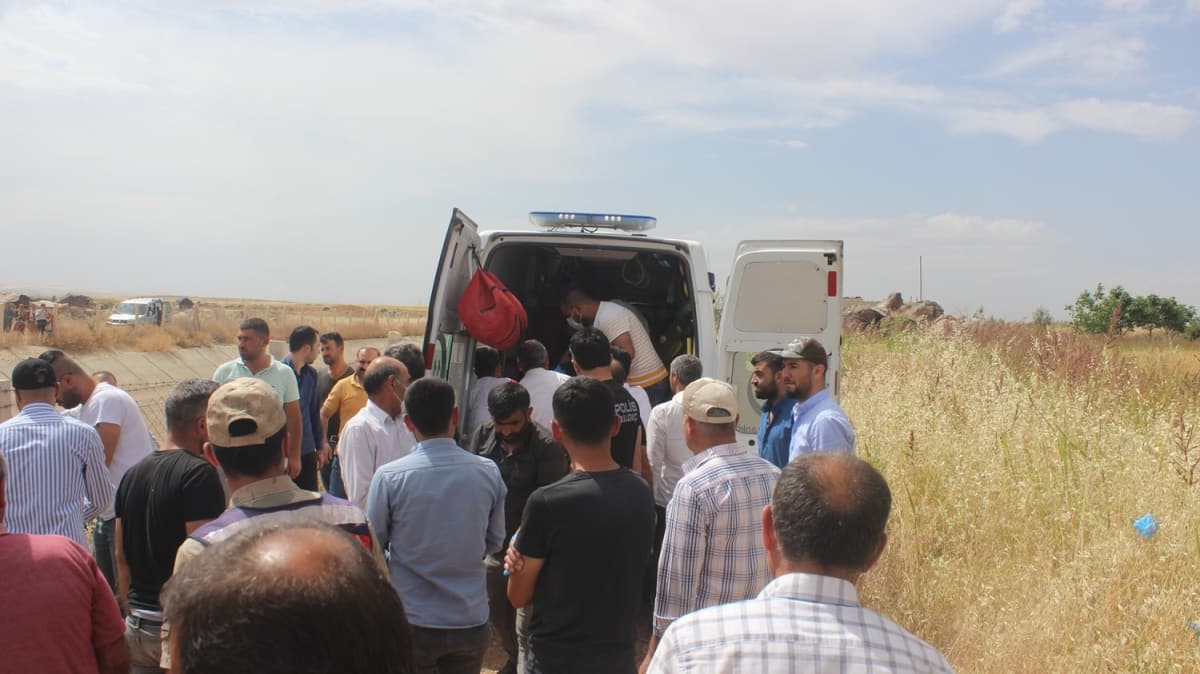 Balk avlamaya alrken sulama kanalna den kii bouldu