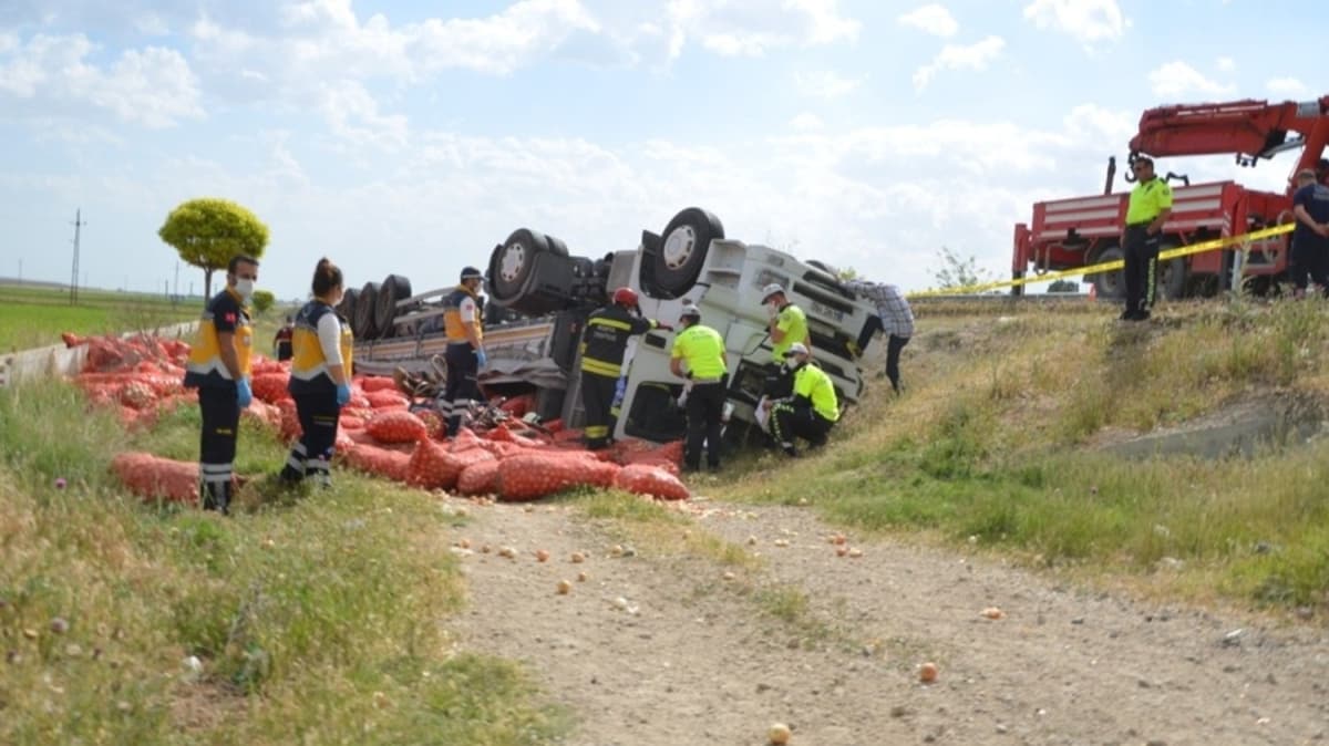 Soan ykl tr arampole devrildi, srcs hayatn kaybetti 
