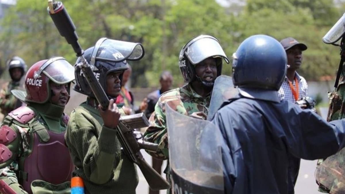 Kenya'da gvenlik gleri, sokaa kma yasana uymayan 15 sivili ldrd