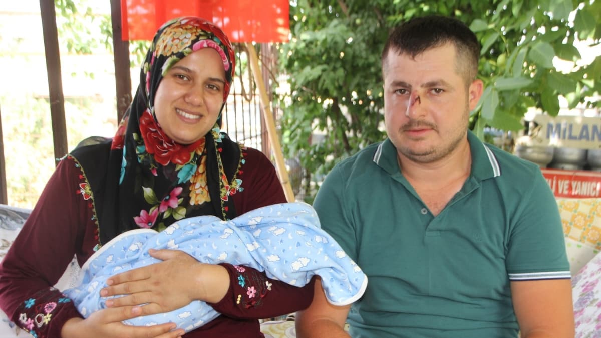 Einin geirdii kaza, bebeinin hayatn kurtard 