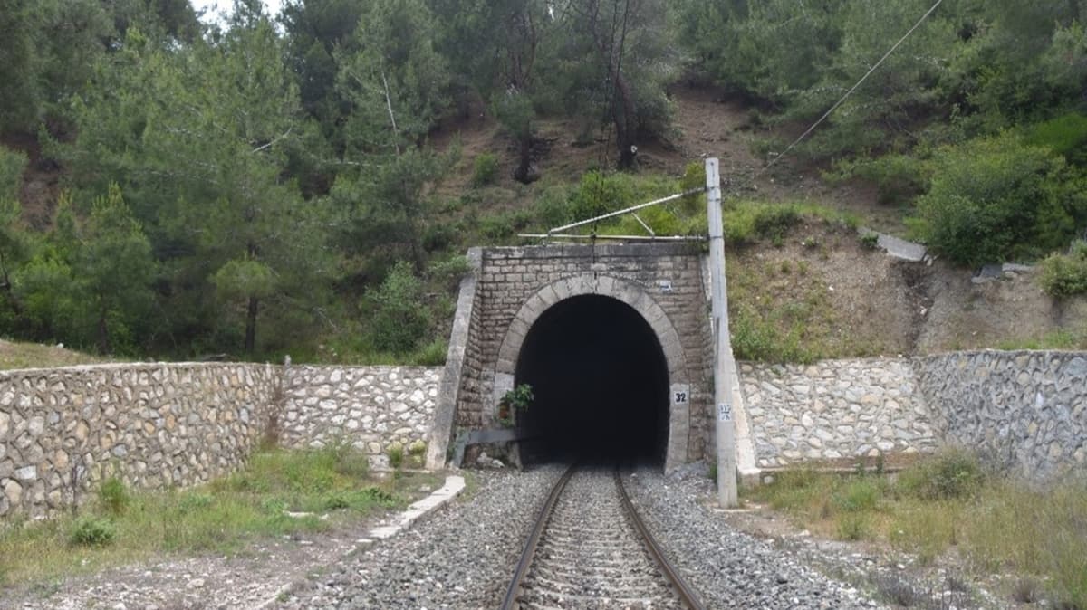 Tarihi demiryolu tneli kltr varl olarak tescil edildi