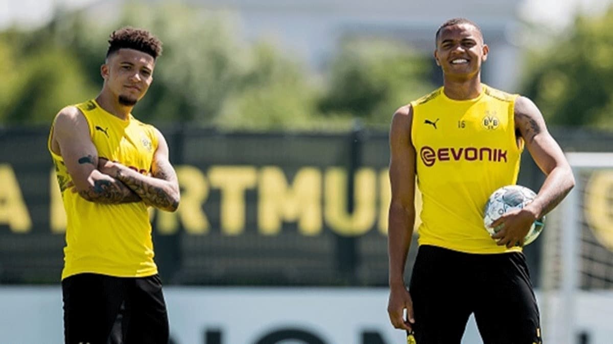Almanya Kulpler Birliinden Borussia Dortmundlu Manuel Akanji ve Jadon Sancho'ya para cezas